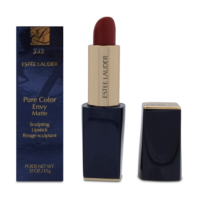 Estee Lauder Pure Colour Envy Matte Red Lipstick 333 Persuasive