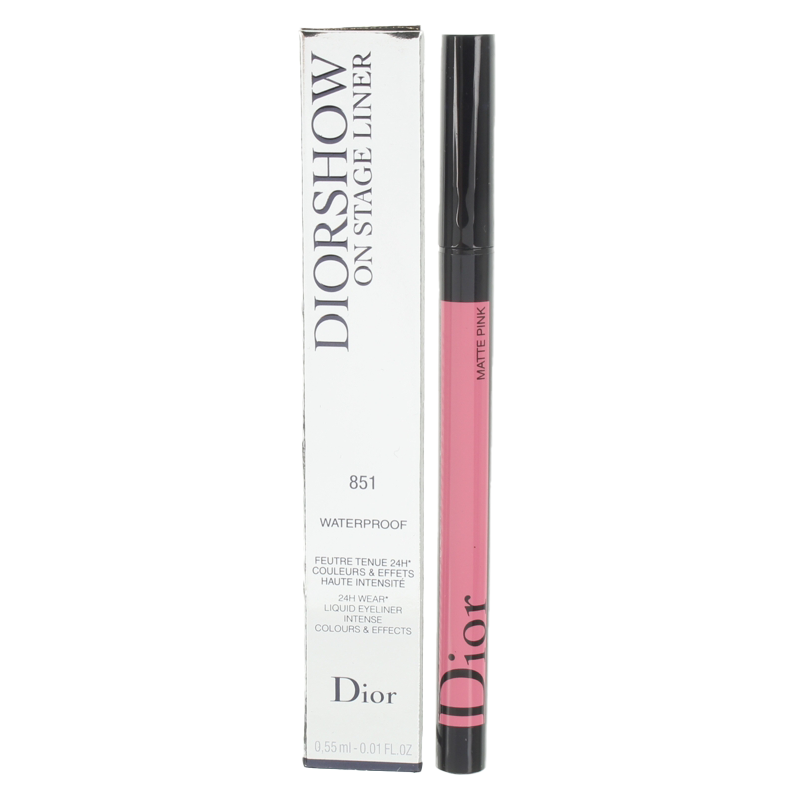 Dior Diorshow On Stage Eyeliner 851 Matte Pink (Blemished Box)
