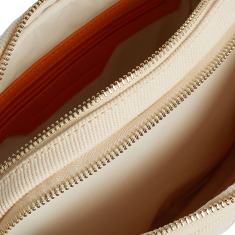 Tommy Hilfiger Poppy Canvas Crossover Bag Beige