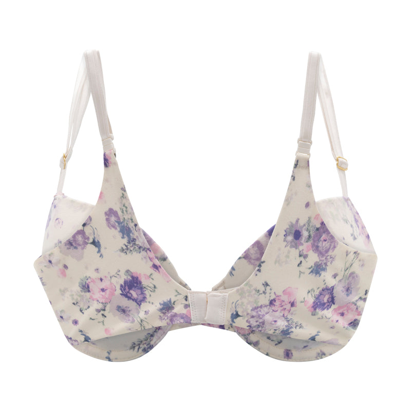 Victoria's Secret Love Cloud Demi Floral Underwire Bra - 34B