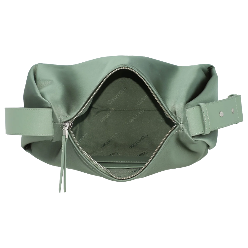 Calvin Klein Elevated Soft Shoulder Bag Sea Spray Satin