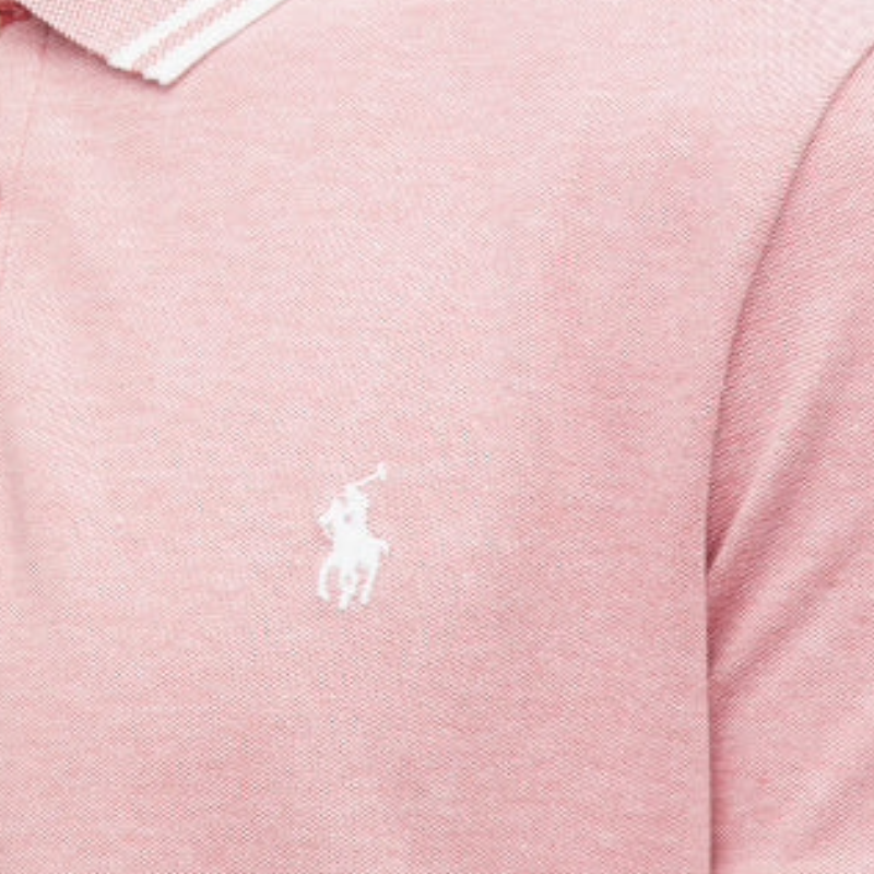 Ralph Lauren Polo Mens Custom Slim Fit Stretch Mesh Polo Shirt Berry