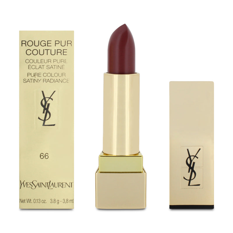YSL Rouge Pur Couture Lipstick 66 Bois De Rose (Blemished Box)