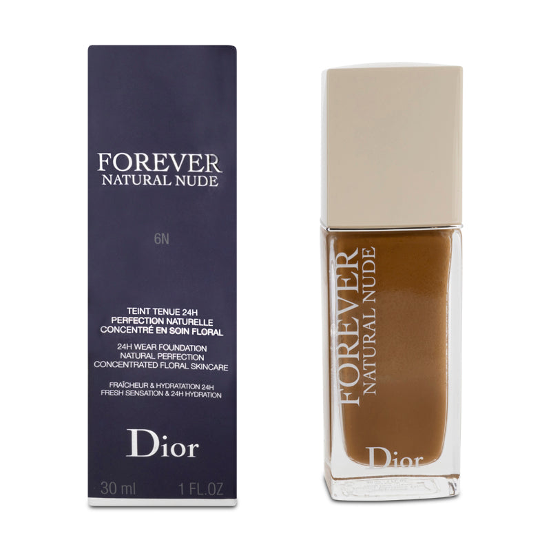 Dior Forever Natural Nude 24H Wear Foundation 6N Neutral (Blemished Box)