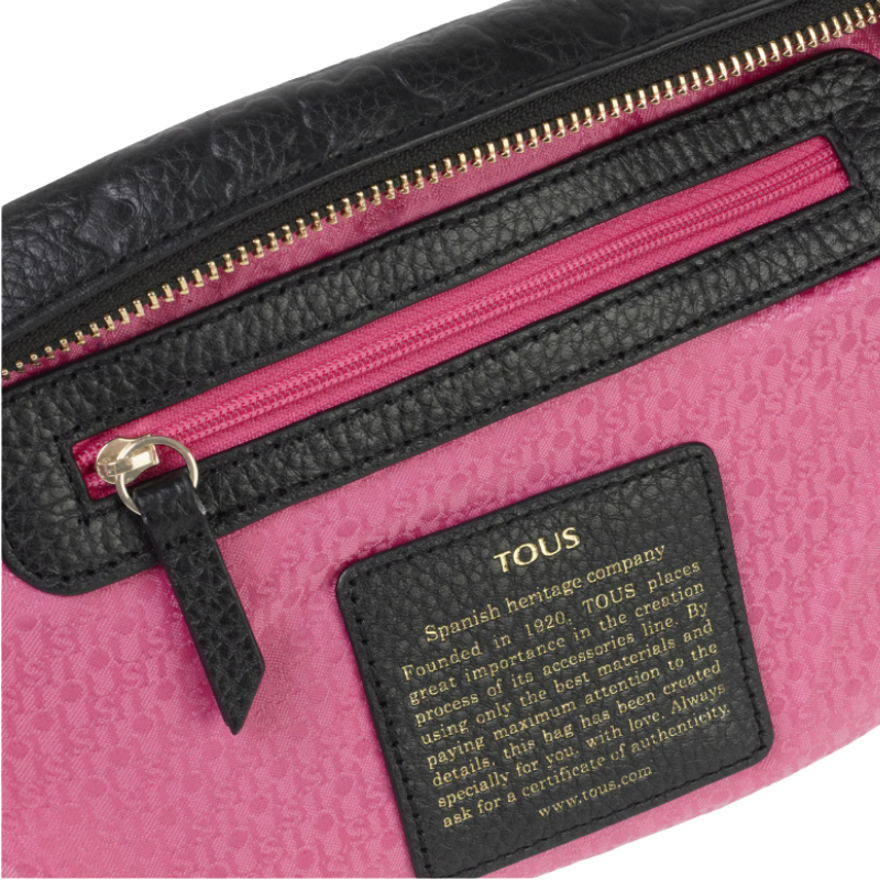 Tous Leather Sherton Crossbody Bag Black