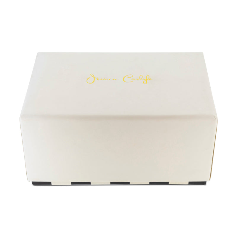 Jessica Carlyle Blue Floral Watch & 4 Extra Straps (Blemished Box)