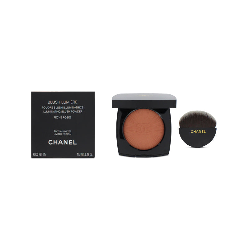 Chanel Lumiere Peche Rosee Illuminating Blush Powder Limited Edition