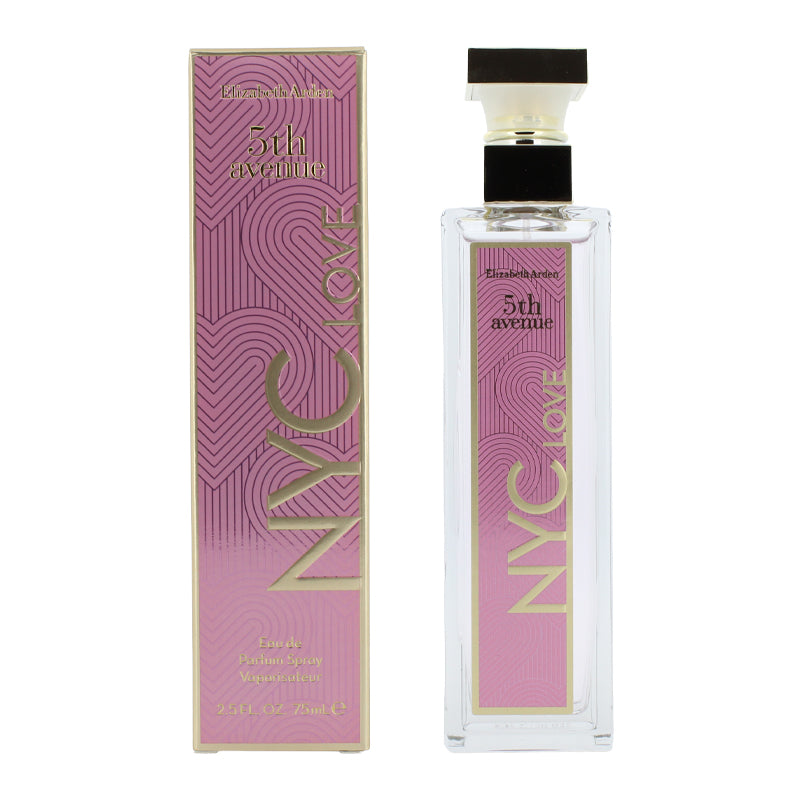 Elizabeth Arden 5th Avenue NYC Love 75m Eau De Parfum (Blemished Box)