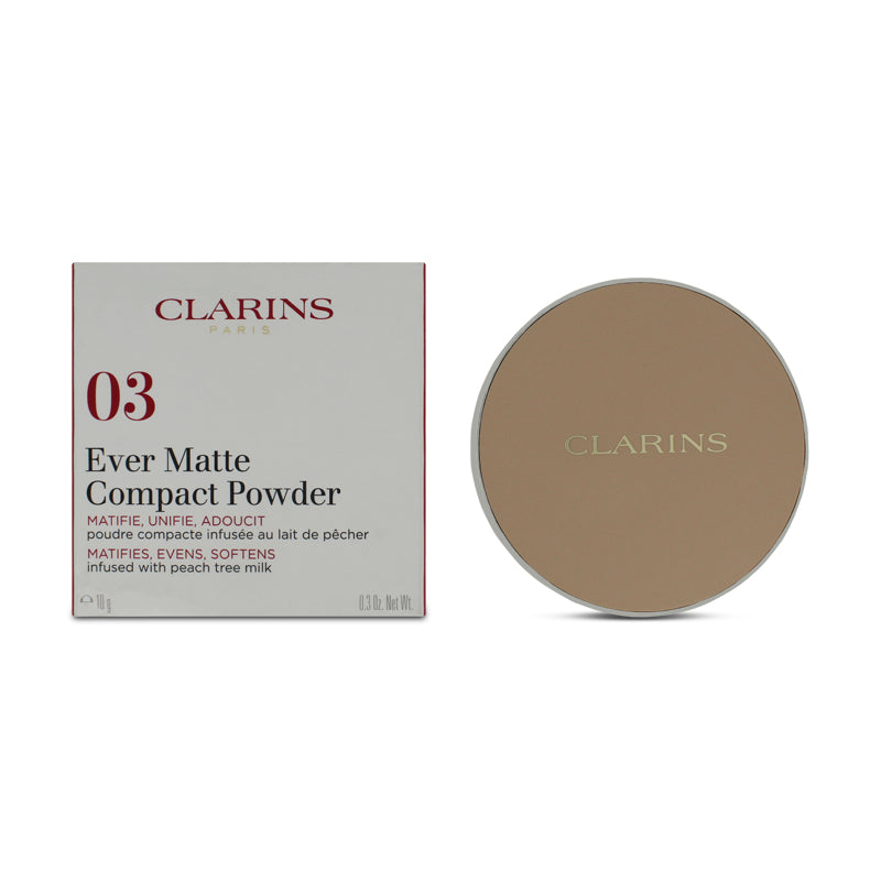 Clarins Ever Matte Compact Powder 03 Light Medium