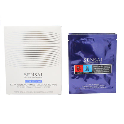 Sensai Cellular Performance Extra Intensive 10 Minute Revitalising Pads 10 Sachets x 2 Patches