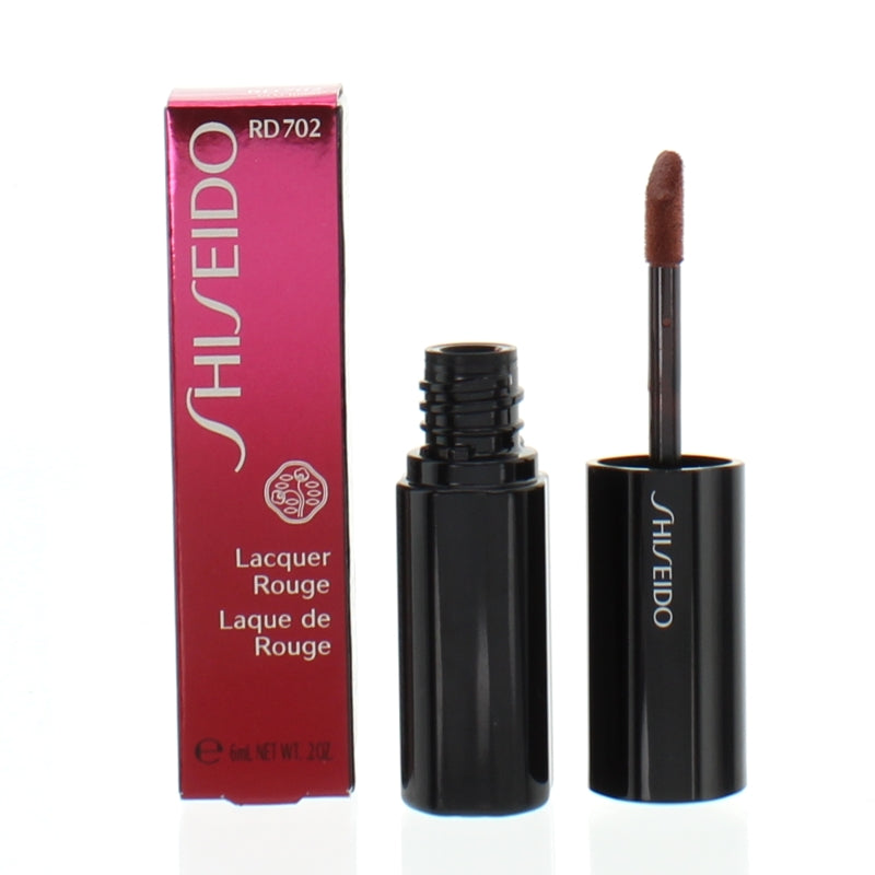 Shiseido RD 702 Lacquer Rouge Red Lipstick