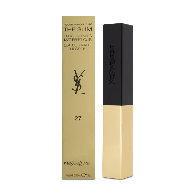 Yves Saint Laurent The Slim Matte Lipstick 27 Conflicting Crimson Red