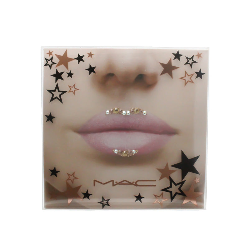 MAC Gold Lip Stickers