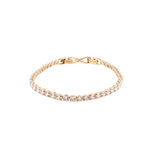 Swarovski Rose Gold Plated White Tennis Bracelet 5492235