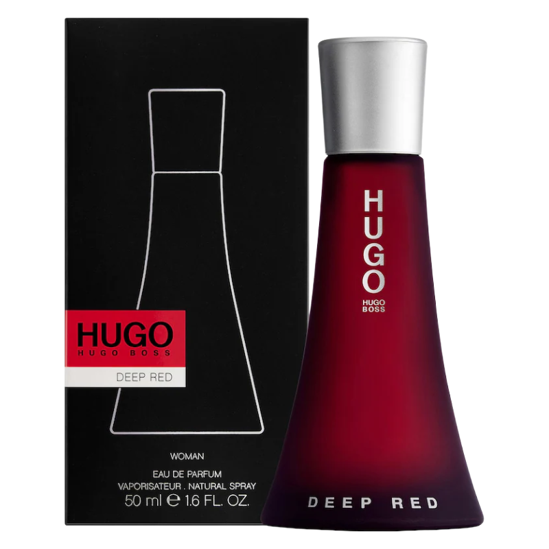 Hugo Boss Deep Red Woman 50ml Eau De Parfum (Blemished Box)