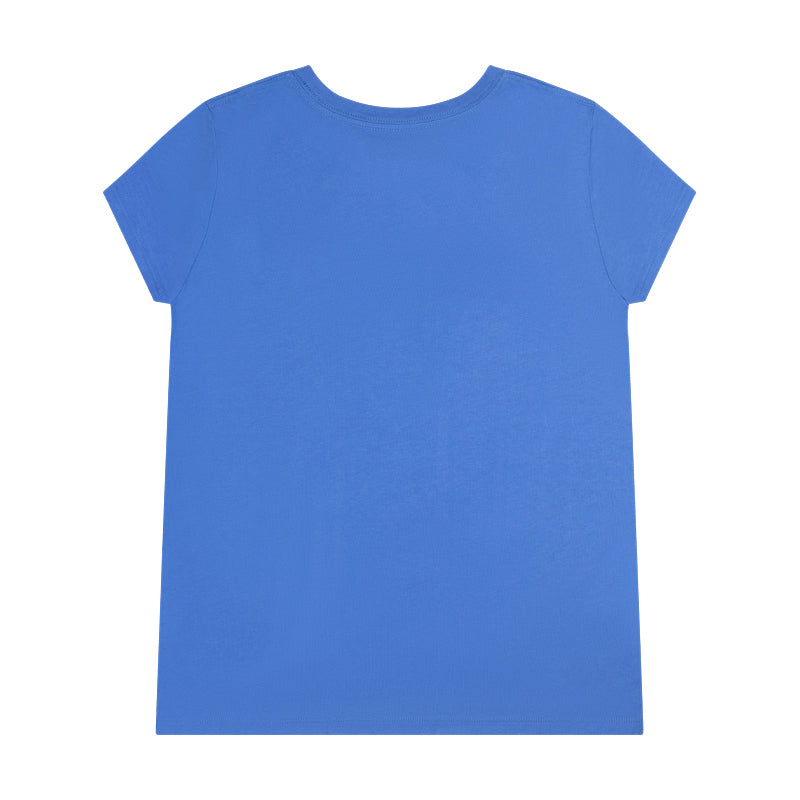 Ralph Lauren Polo Bear Cotton Girls Jersey T-Shirt Blue