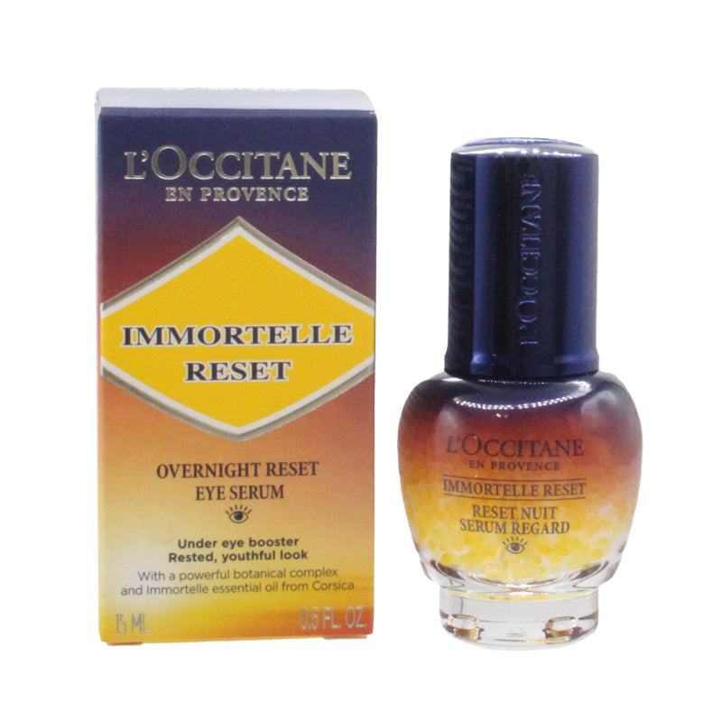 L'Occitane Overnight Reset Eye Serum 15ml (Blemished Box)