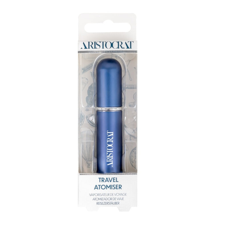 Aristocrat Perfume Fragrance Travel Atomiser - Blue