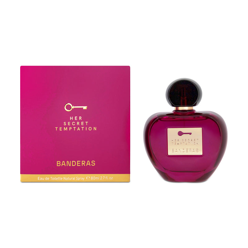 Antonio Banderas Her Secret Temptation 80ml Eau De Toilette (Blemished Box)