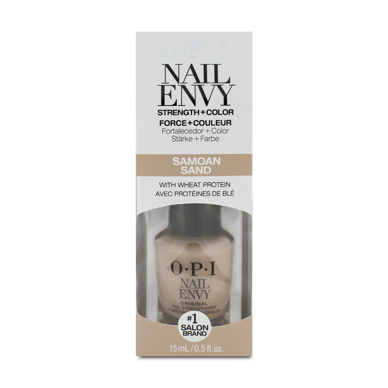 OPI Nail Envy Strength + Colour Nail Polish Samoan Sand 15ml