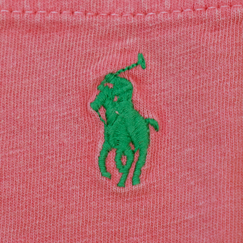 Ralph Lauren Polo Classic Fit Cotton-Linen Pocket T-Shirt Red