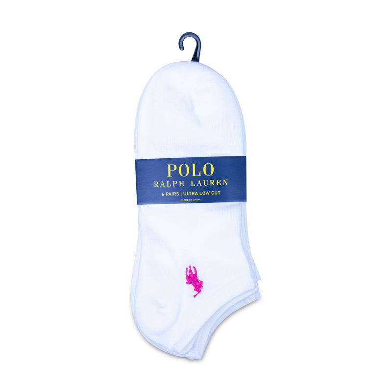 Polo Ralph Lauren Ultralow Socks 6 Pack Comfort