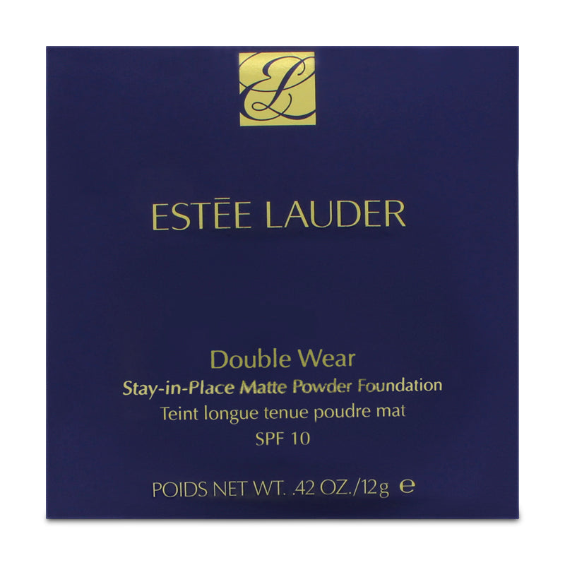 Estee Lauder Double Wear Matte Powder Foundation 3W1 Tawny (Blemished Box)