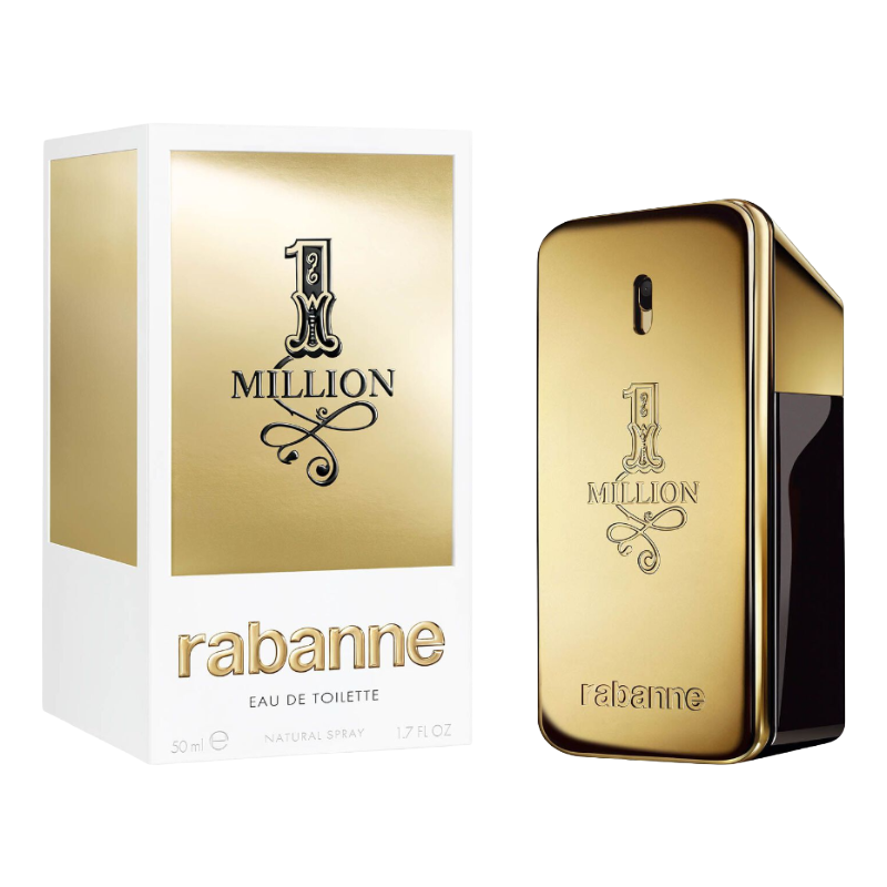 Paco Rabanne 1 Million 50ml Eau De Toilette (New Box)