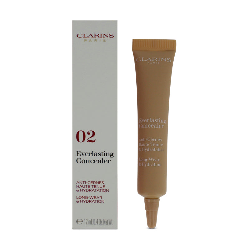 Clarins Long-Wear & Hydration Ever Lasting Concealer 02 12ml