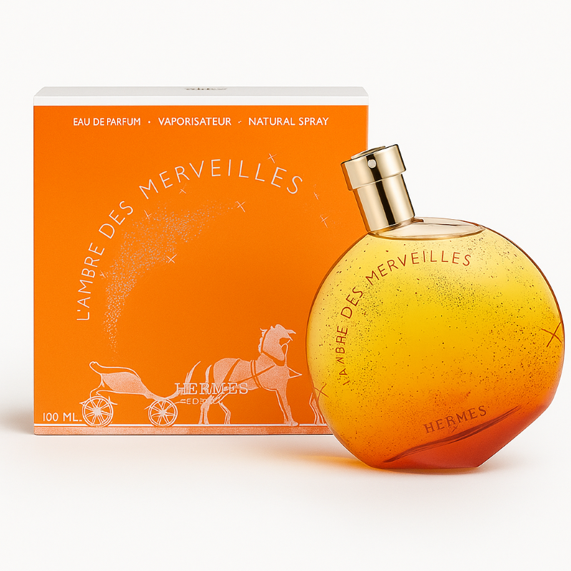 Hermes L'Ambre Des Merveilles 50ml Eau De Parfum EDP For Her
