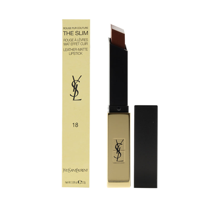 YSL Lipstick Rouge Pur Couture The Slim 18 Reverse Red