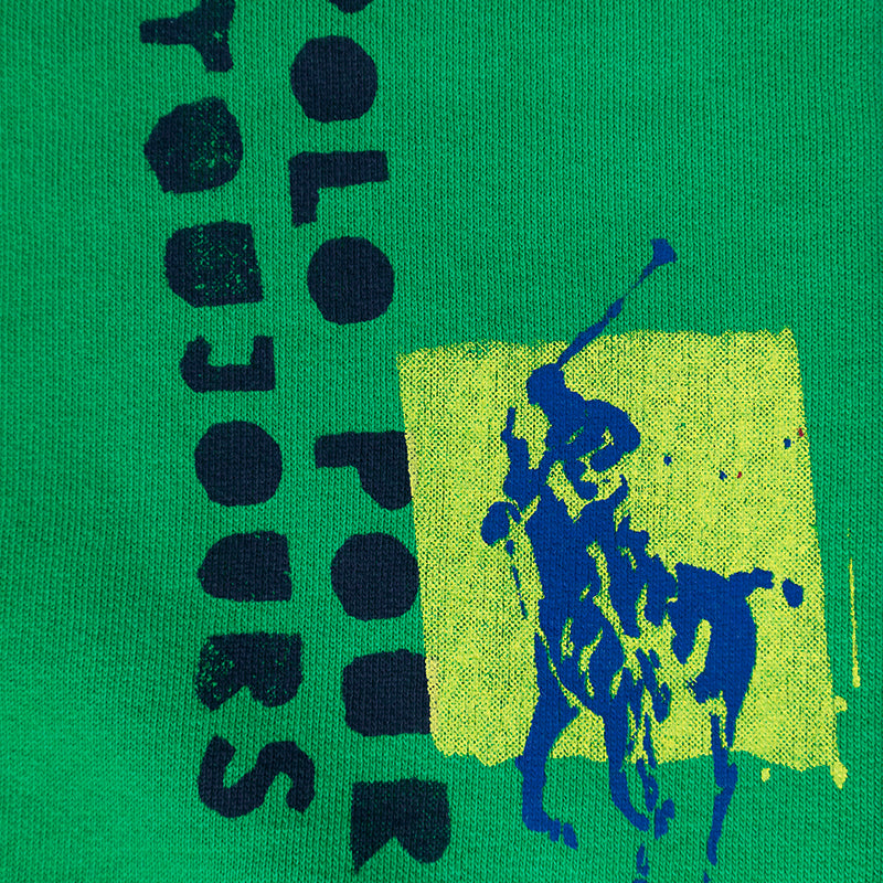 Ralph Lauren Polo Love Peace Paris Sweatshirt Green Men's