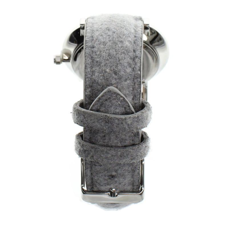 Harper & Brooks Ladies Watch Wool Grey Strap HB-FLY-ULL030