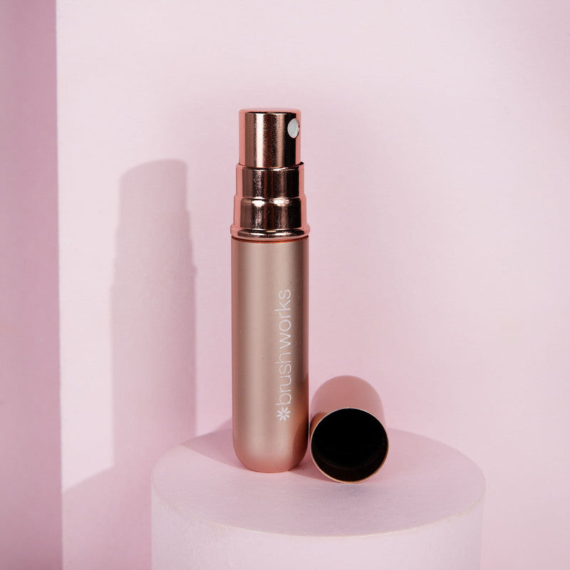 Brushworks Perfume Travel Atomiser Pink
