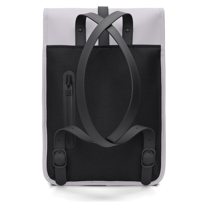 Rains Backpack Mini W3 Flint grey – rear view