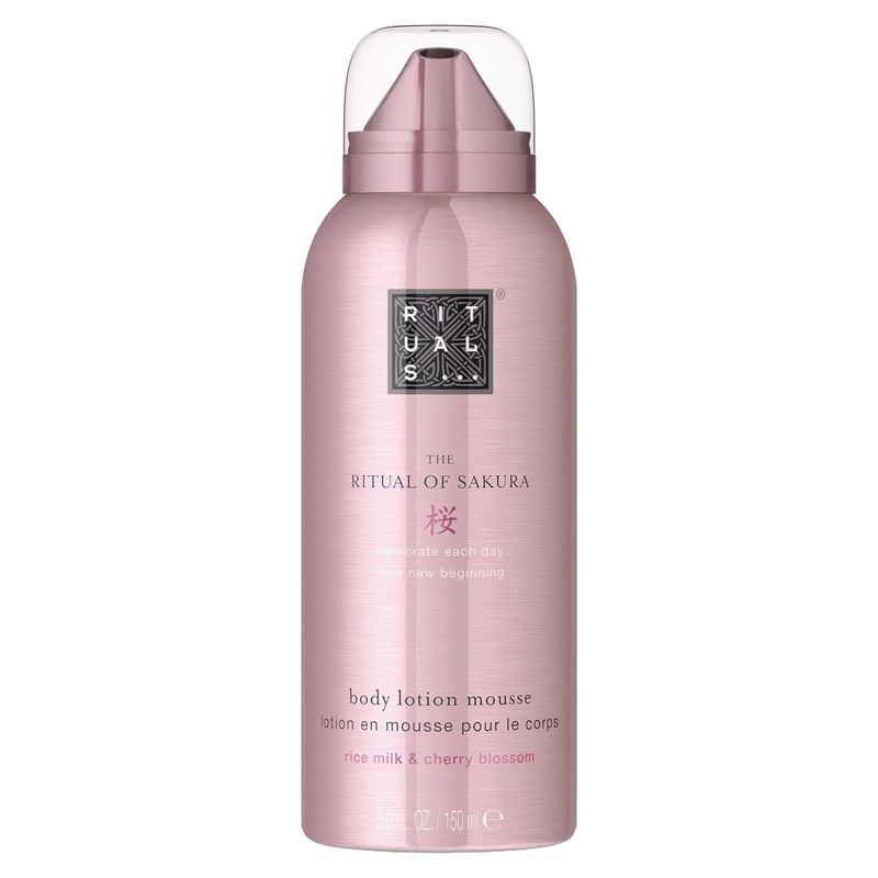 Rituals The Ritual of Sakura Body Lotion Mousse 150ml on white background