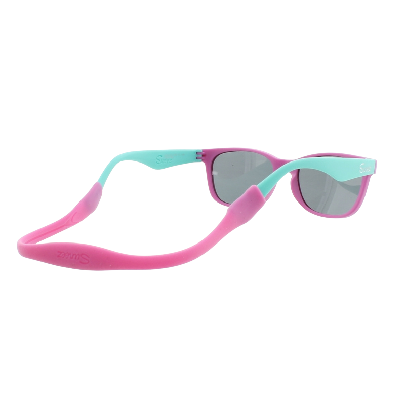 Suneez Polarised Flexible Kids Sunglasses Pink & Turquoise