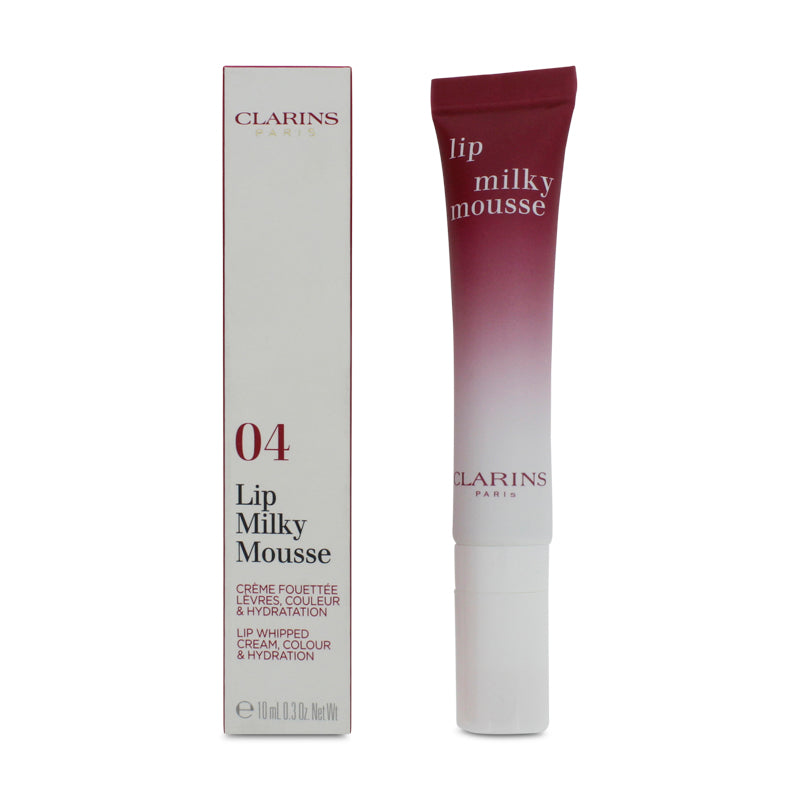 Clarins Lip Milky Mousse Lipstick - Shade 04 Milky Tea Rose