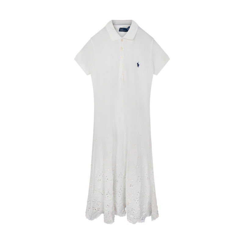 Ralph Lauren Shirt Dress Womens Polo Ralph Lauren Woman Midi Dress White Size S Cotton, Elastane Ralph Lauren Shirt Dress Womens Polo Ralph Lauren Woman Midi Dress White Size S Cotton, Elastane