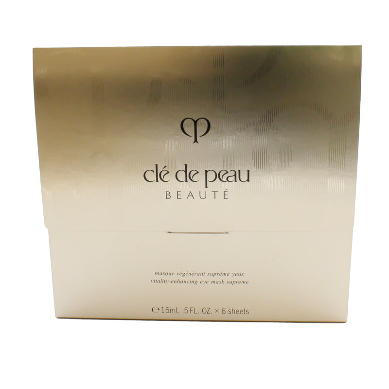 Cle De Peau Vitality-Enhancing Eye Mask Supreme 15ml x 6 Sheets (Clearance)