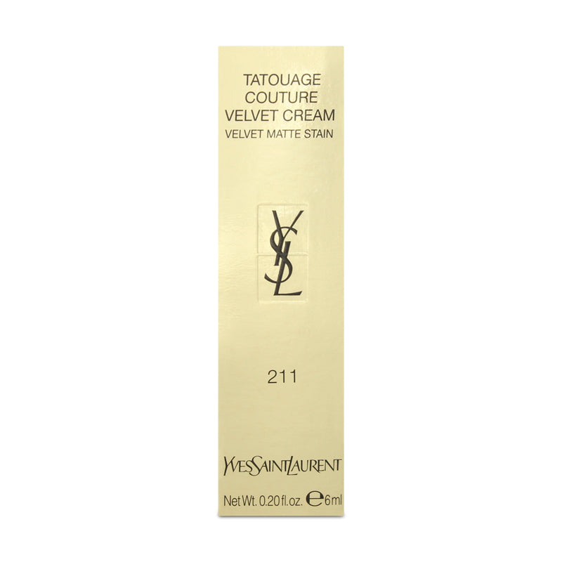 Yves Saint Laurent Tatouage Velvet Cream Lipstick 211 Chili Incitement