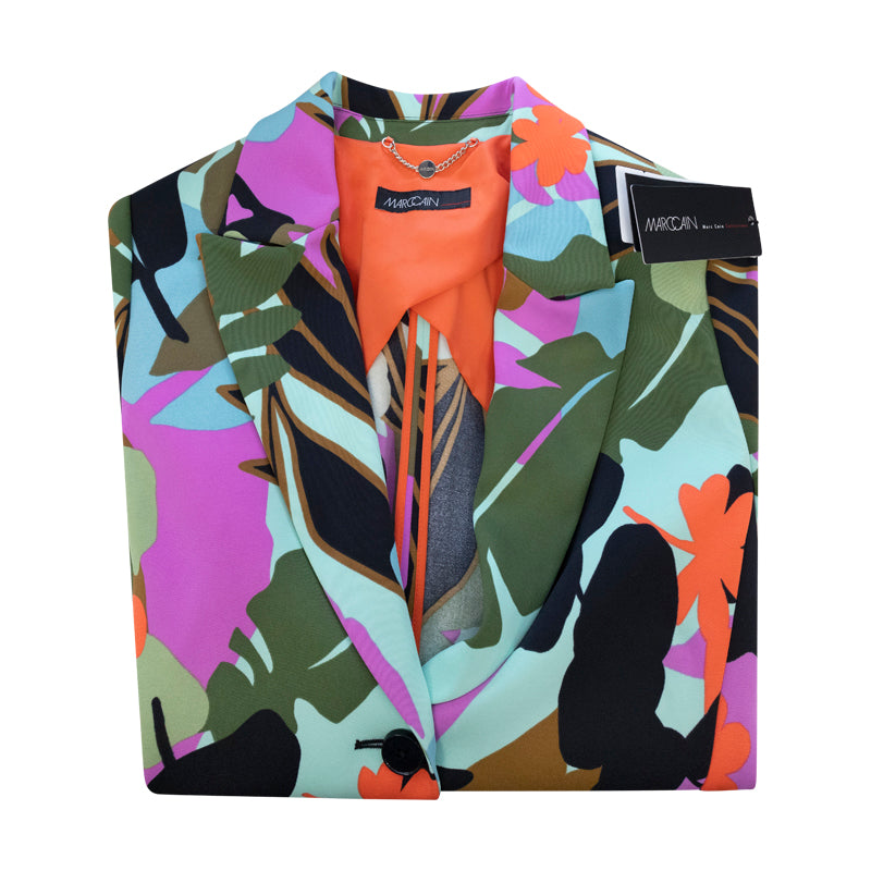 Marc Cain Women's Blazer Multi-Coloured