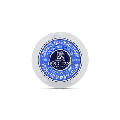 L'Occitane 25% Shea Butter Ultra Rich Body Cream 200ml