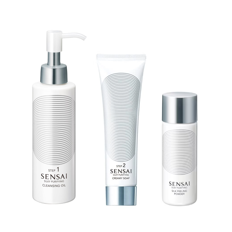 Sensai Double Cleansing Essentials Skincare Cleansing Set (Blemished Box)