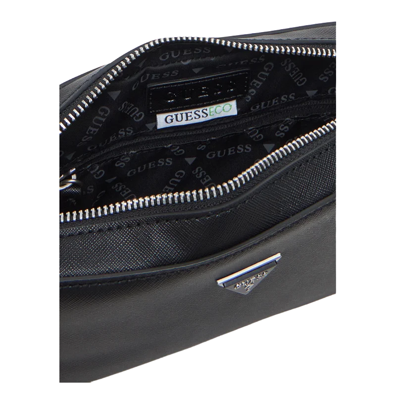 Guess Men's Black Shoulder Crossbody Bag