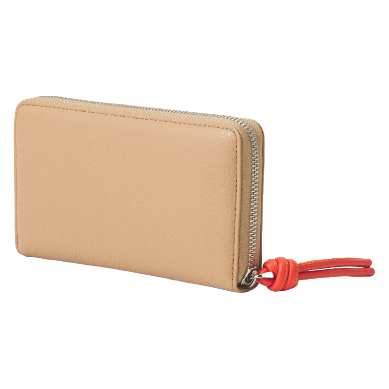 Coccinelle Womens Myrtha Maxi Wallet Skin/Gazpacho