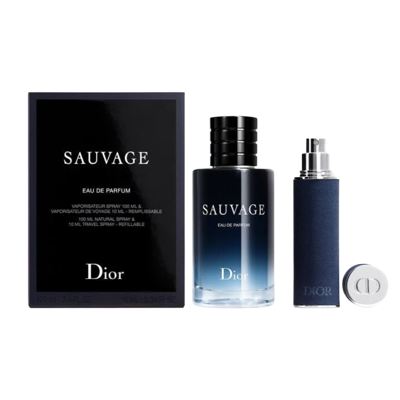 Dior Sauvage 100ml & 10ml Eau De Parfum Gift Set