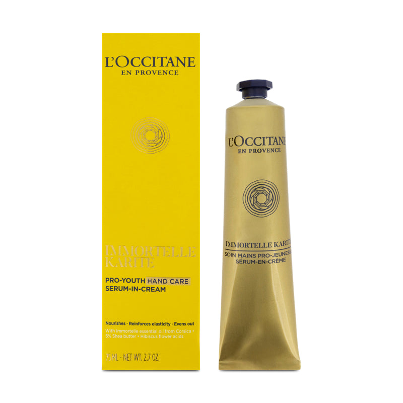 L'Occitane Immortelle Karite Pro-Youth Hand Care Serum-In-Cream 75ml