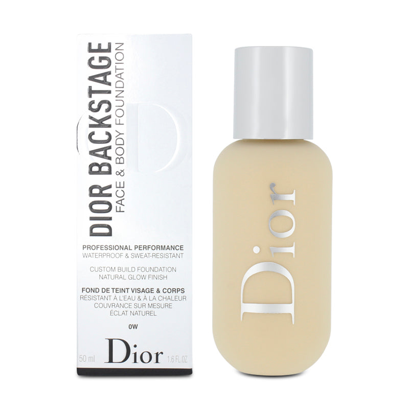 Dior Backstage Face & Body Foundation 0W 0 Warm