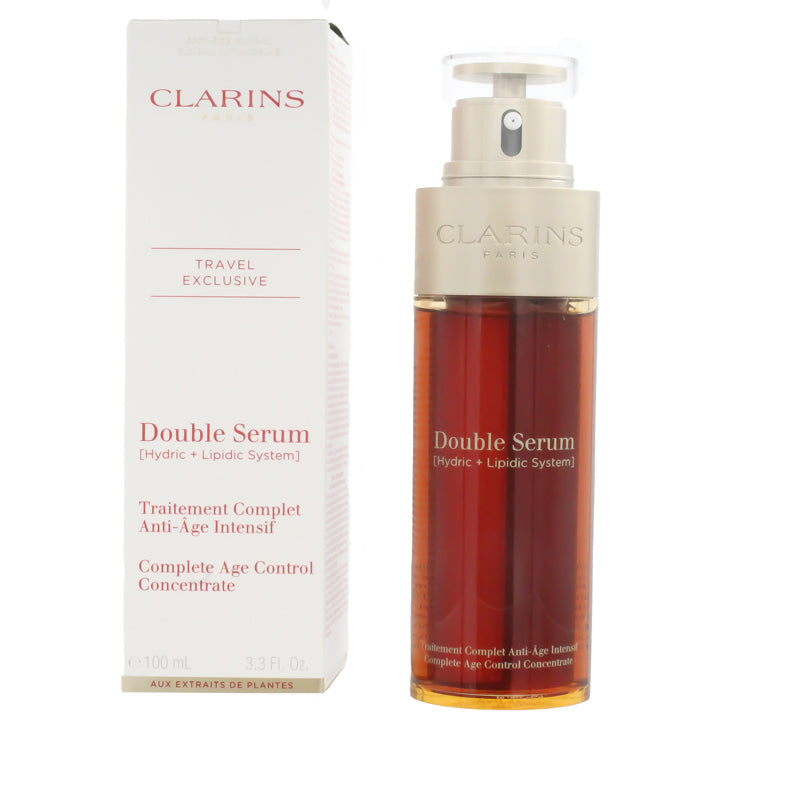 Clarins Double Serum Complete Age Control 100ml (Blemished Box)
